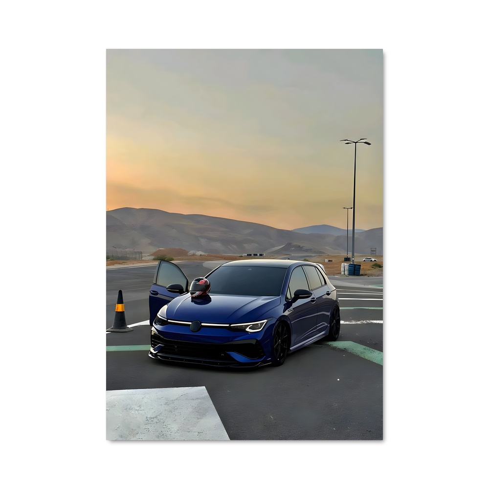 Poster Élégant Golf R MK